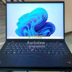 Brand New lenovo Thinkpad  X1 carbon Gen 9Intel Core i7-11th Generation Storage 512gb SSD Price in Ethiopia